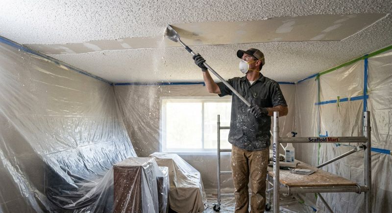 Stipple Ceiling Removal in Waco, TX