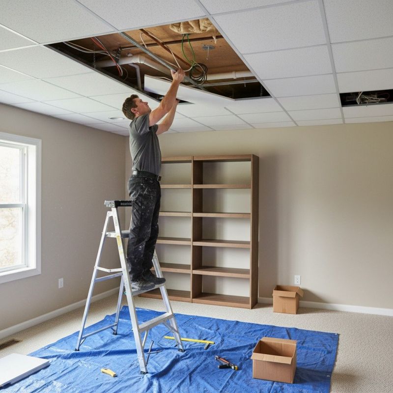 Local Textured Ceiling Repair pros at work