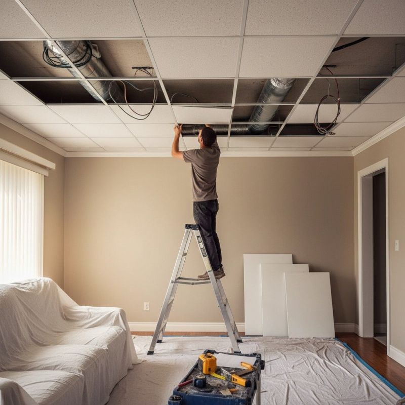 Ceiling Drywall Repair